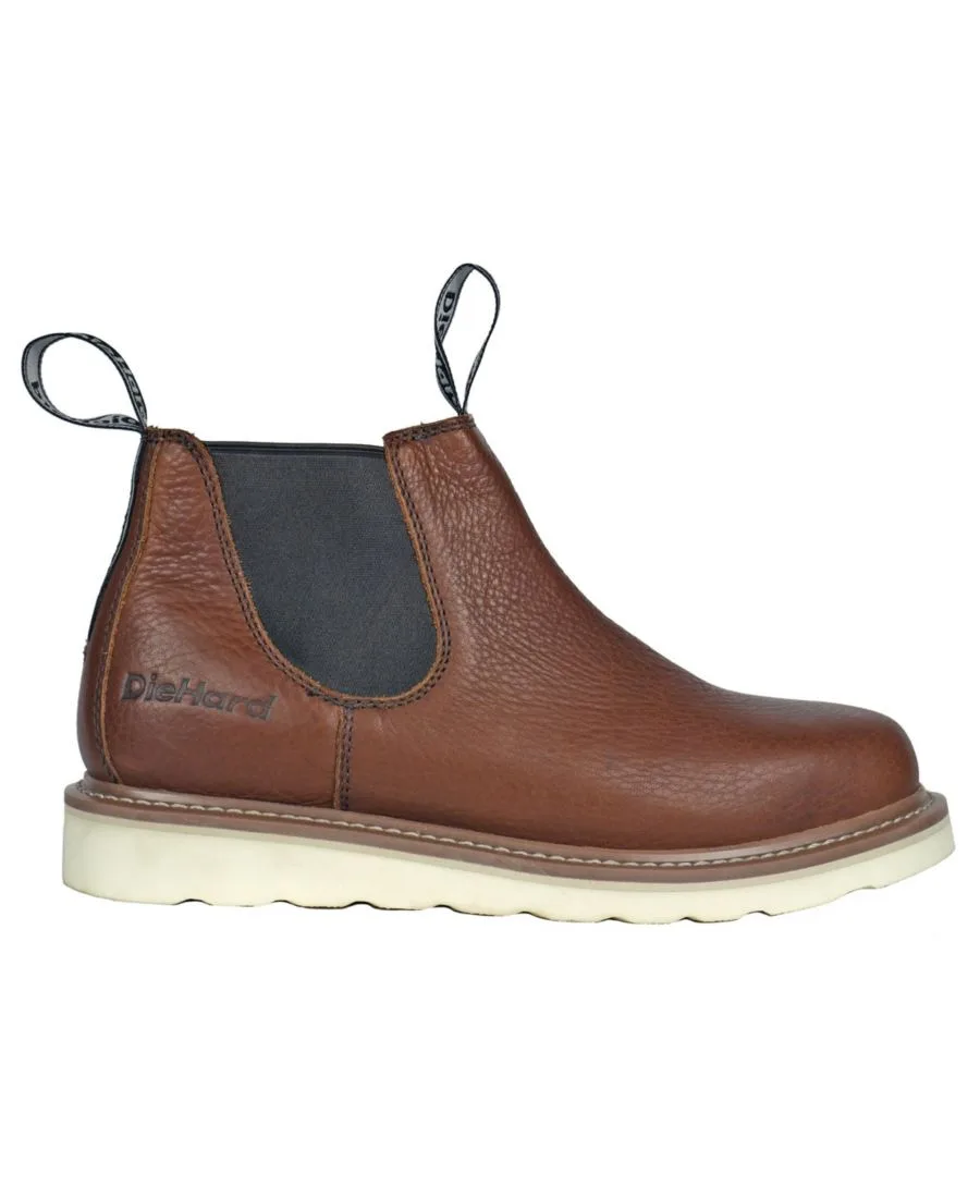 Мужские рабочие ботинки Colt Soft Toe Goodyear Welt, цвет ржавчина DieHard, Deer Tan — фото 2