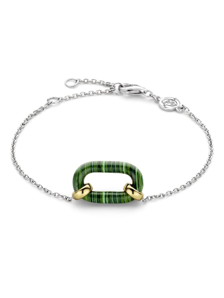 

Ti Sento Milano Браслет "с малахитовым зеленым камнем 23008MA" из серебра