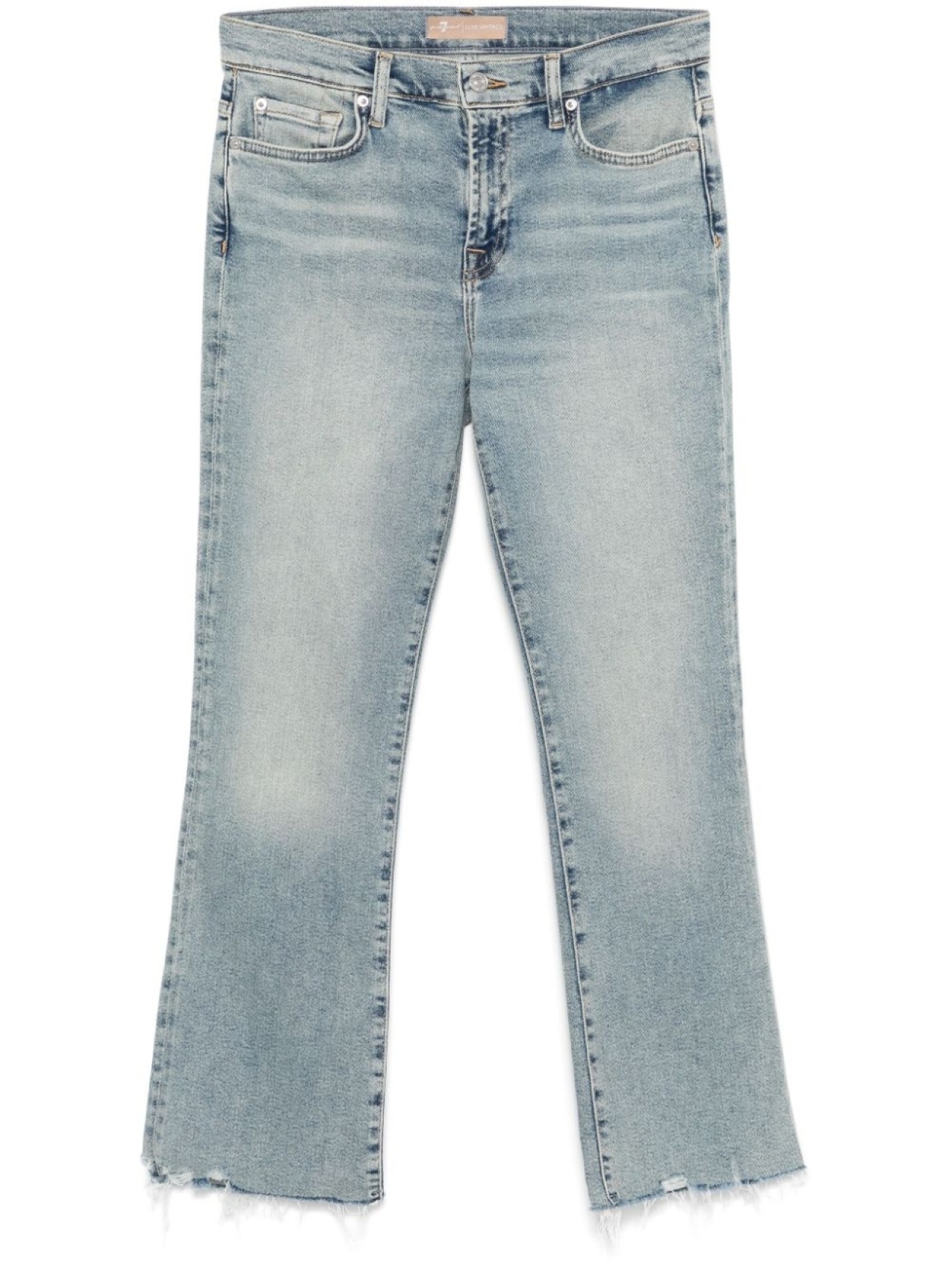 

7 For All Mankind джинсы Daisy Ankle, синий