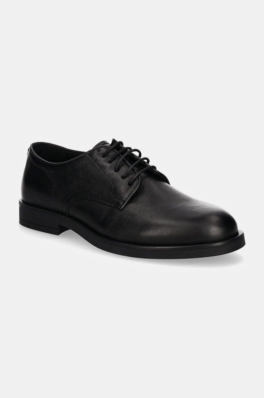 

Кожаные туфли Calvin Klein DERBY LTH, черный