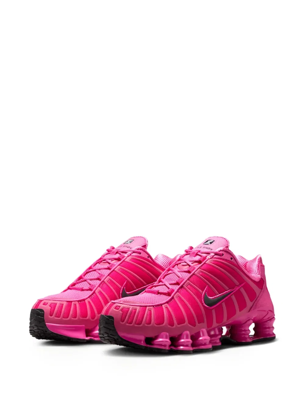 Кроссовки Shox TL на шнуровке Nike, розовый — фото 2