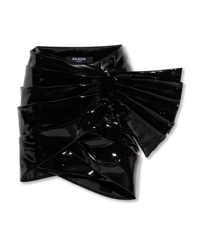 

Мини Юбка Balmain, черный