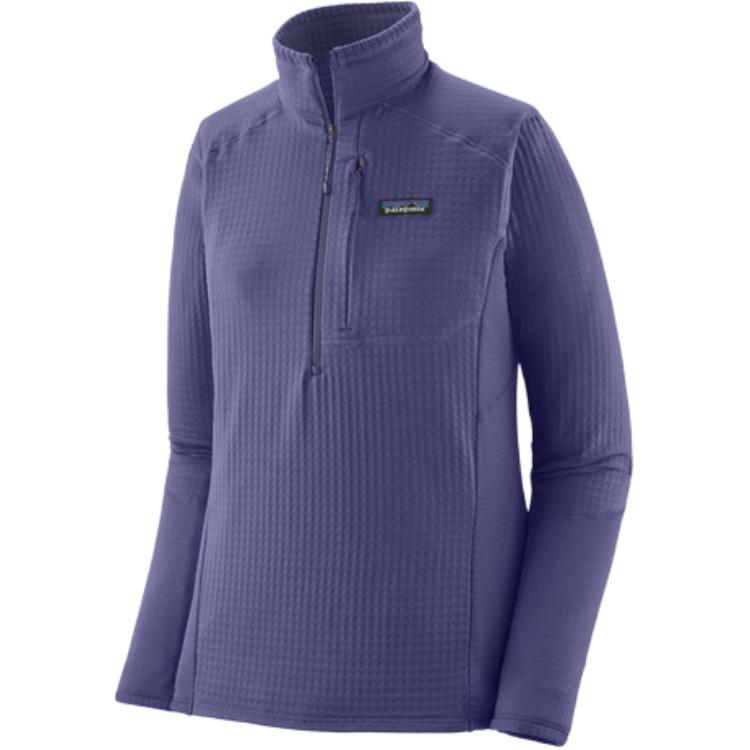 

Толстовка R1 женская Patagonia, winter solstice фиолетовый/slpu