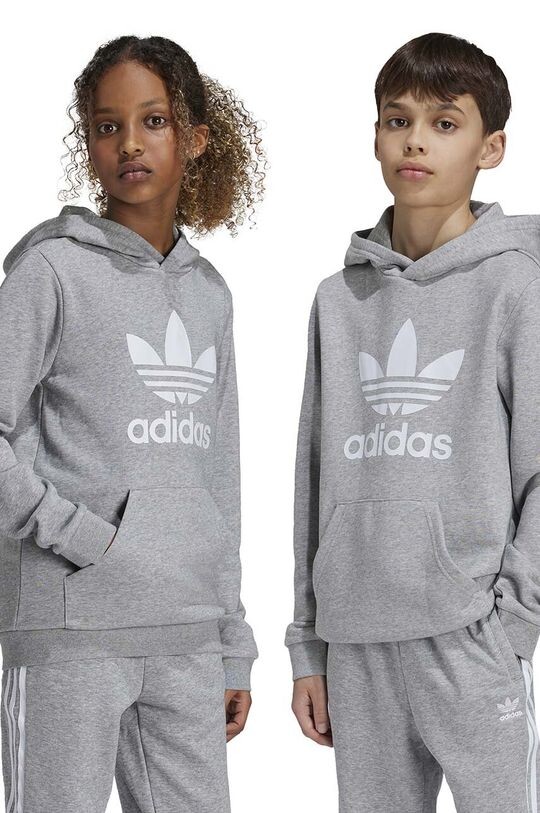 

TREFOIL HOODIE детская толстовка adidas Originals, серый