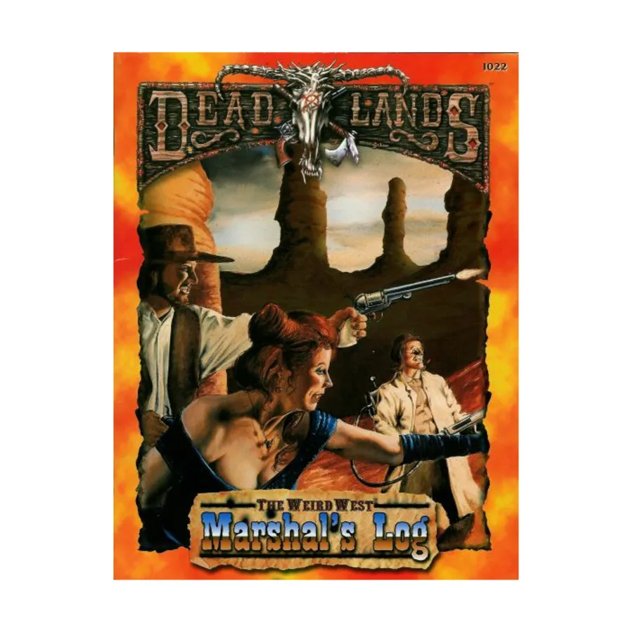 

Marshal's Log, Deadlands (Pinnacle), мягкая обложка