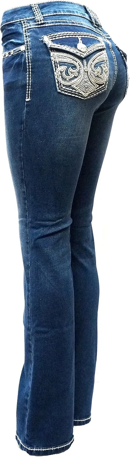 

Джинсы Jack David Sweet Look Classic с заклепками LA Idol