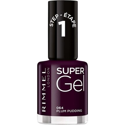 

Лак для ногтей London Super Gel Plum Pudding № 064 12мл, Rimmel