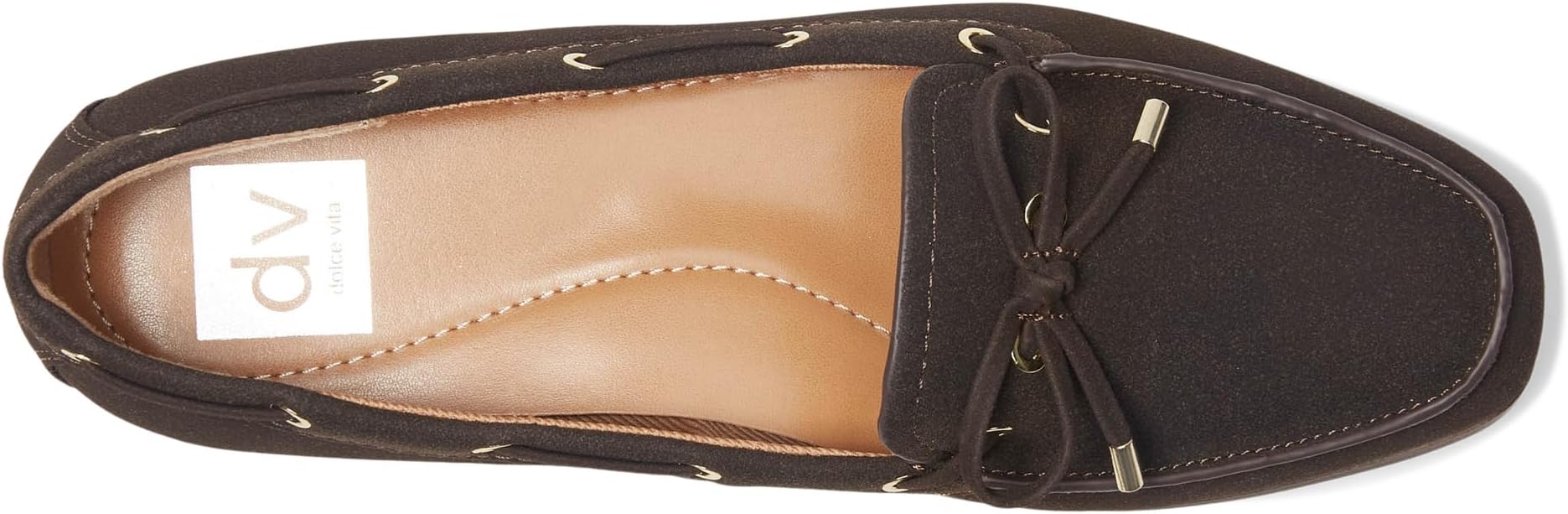 Лоферы DV by Dolce Vita Women's Modern, Brown Faux Suede — фото 2