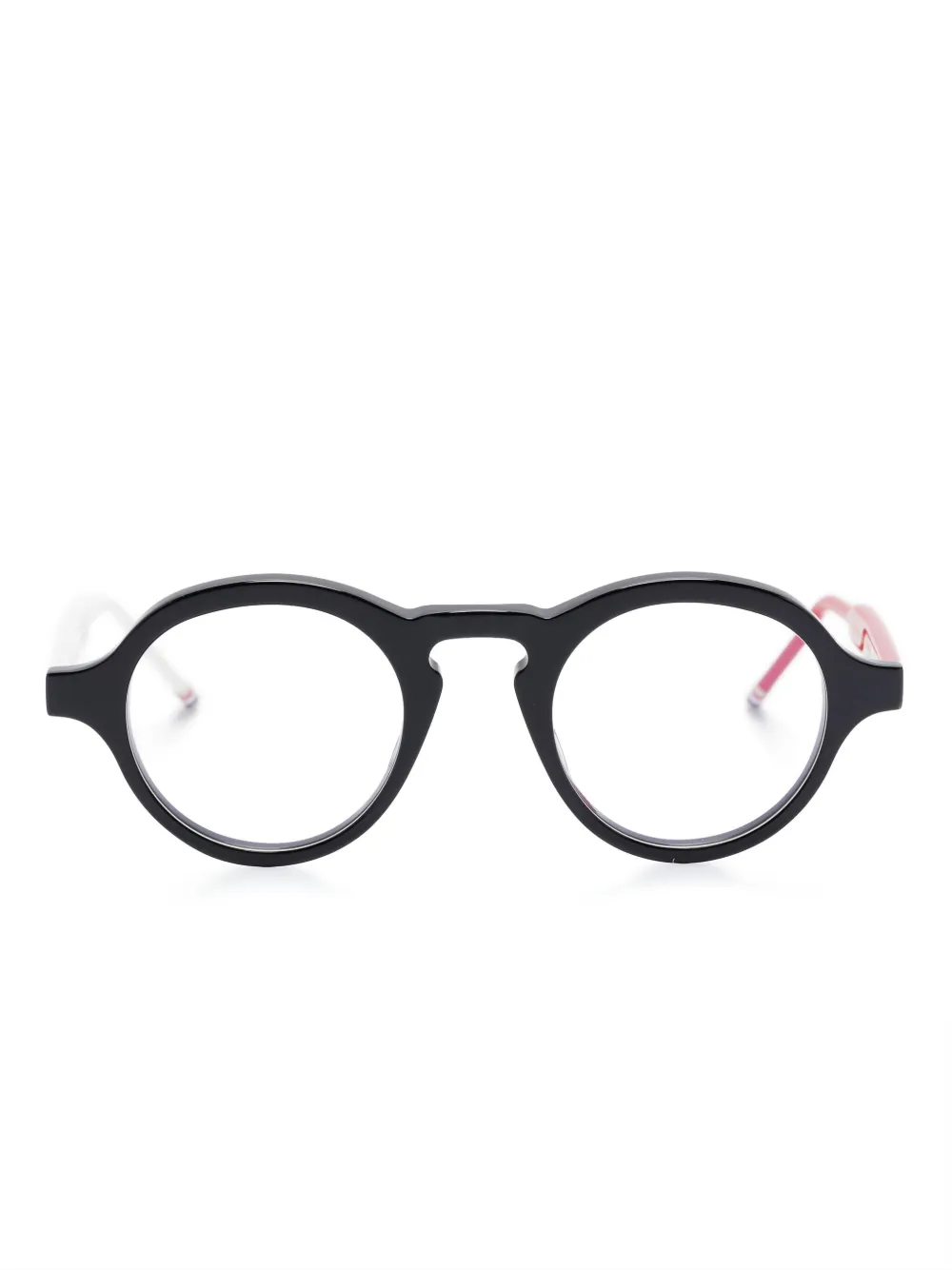 

Очки в круглой оправе Thom Browne Eyewear, черный