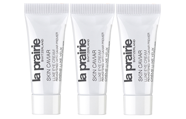 LA PRAIRIE Набор образцов Laiponi Blue Caviar сыворотки и крем для глаз Qingshu против морщин, подтягивающий, увлажняющий, питательный 3мл*3 — фото 2