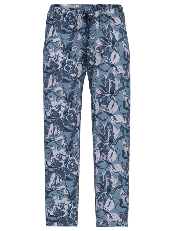 

Пижамные штаны Mix & Match лавандово-синего цвета Ammann