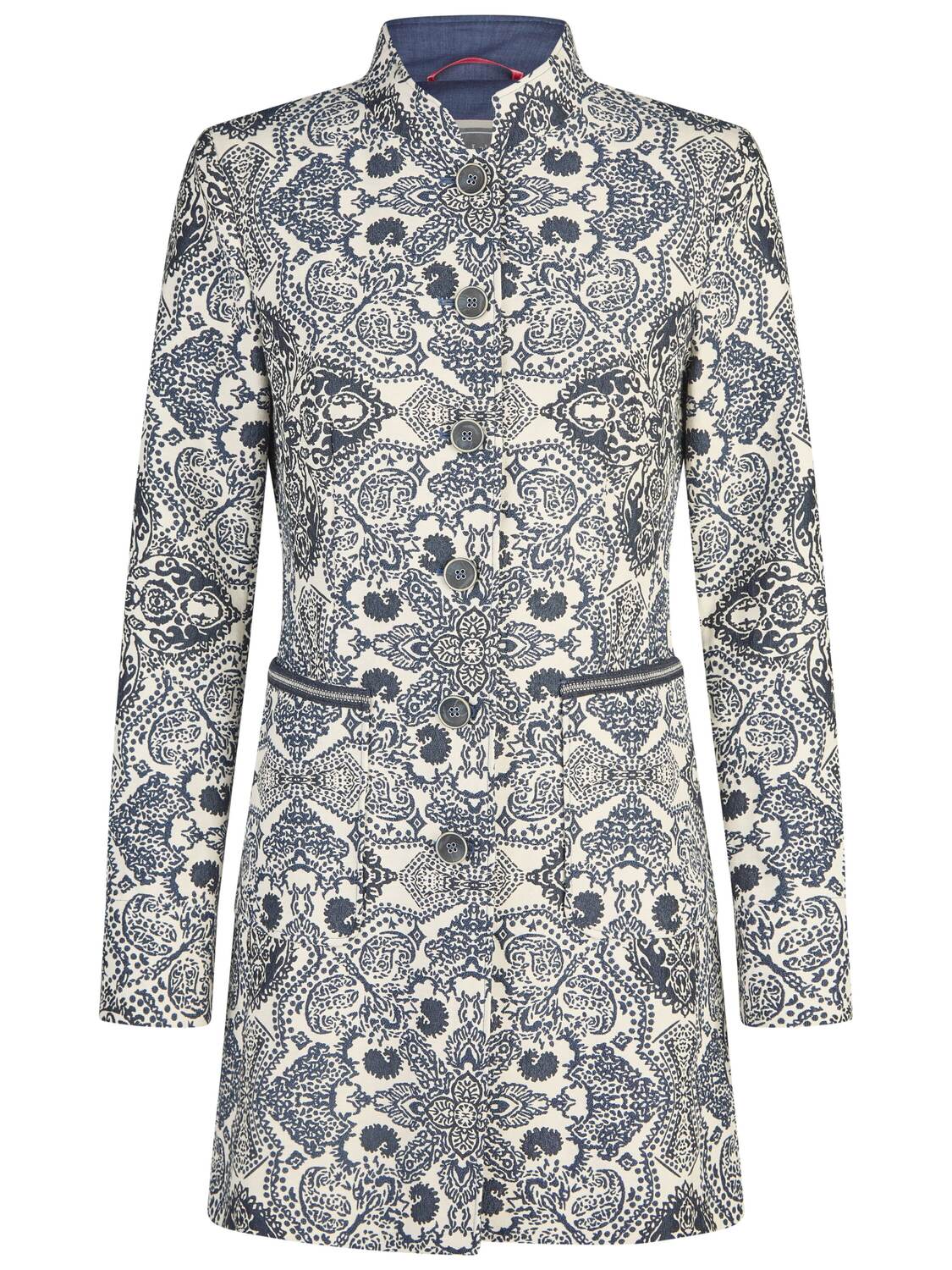 

White Label Парка для межсезонья в темно-синем цвете