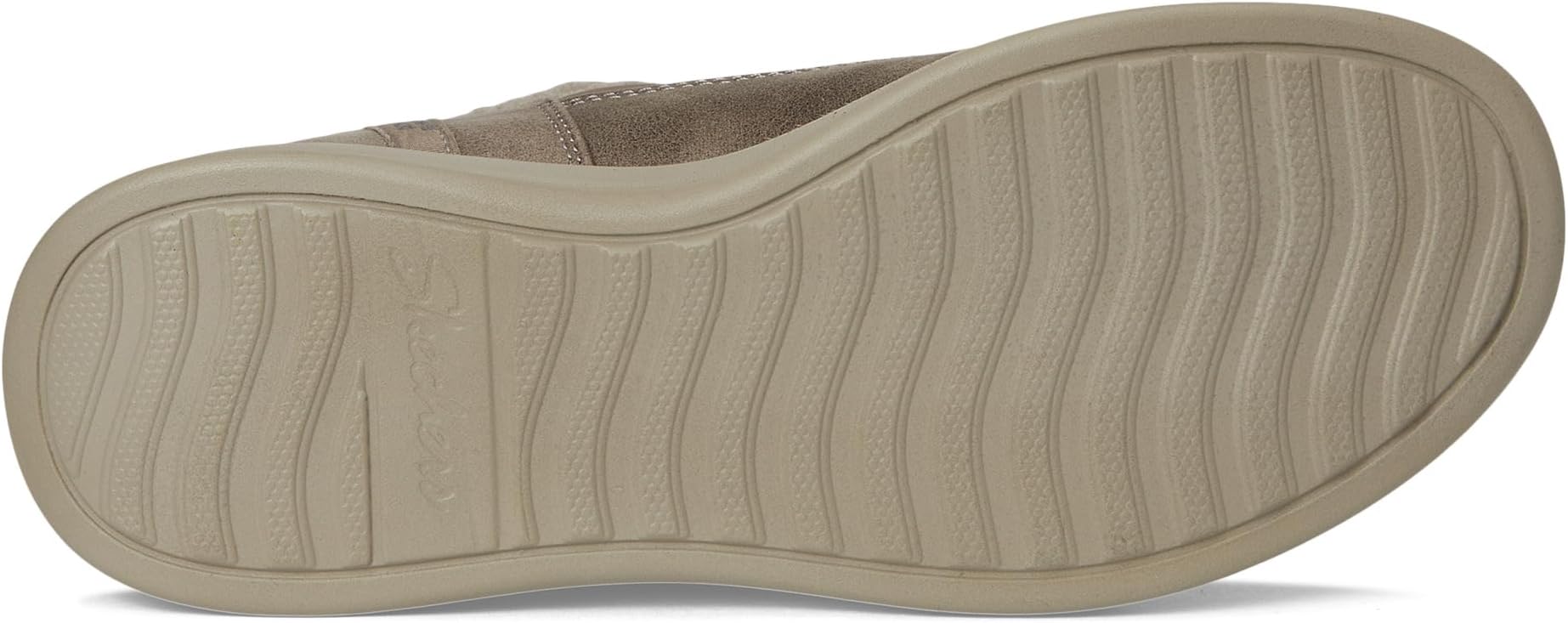 Тапочки SKECHERS Women's Cozy Escape - Snow Puff Hands Free Slip-ins, Dark Taupe — фото 3