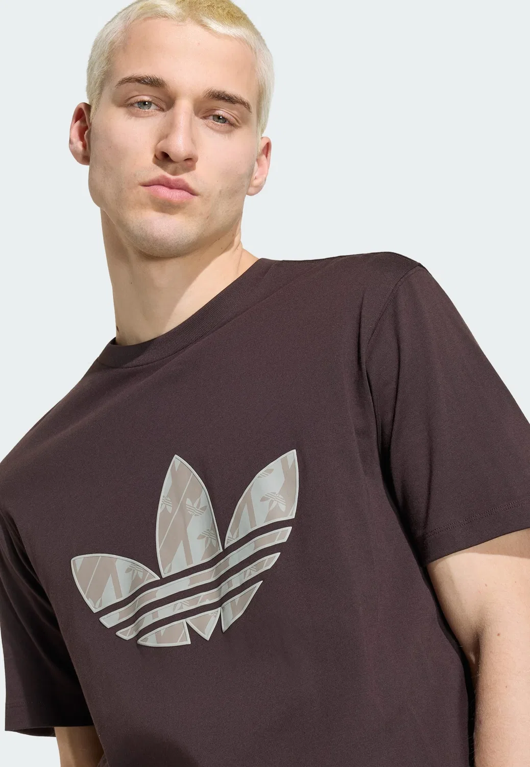 Рубашка Adidas Originals, золотисто-коричневый — фото 4