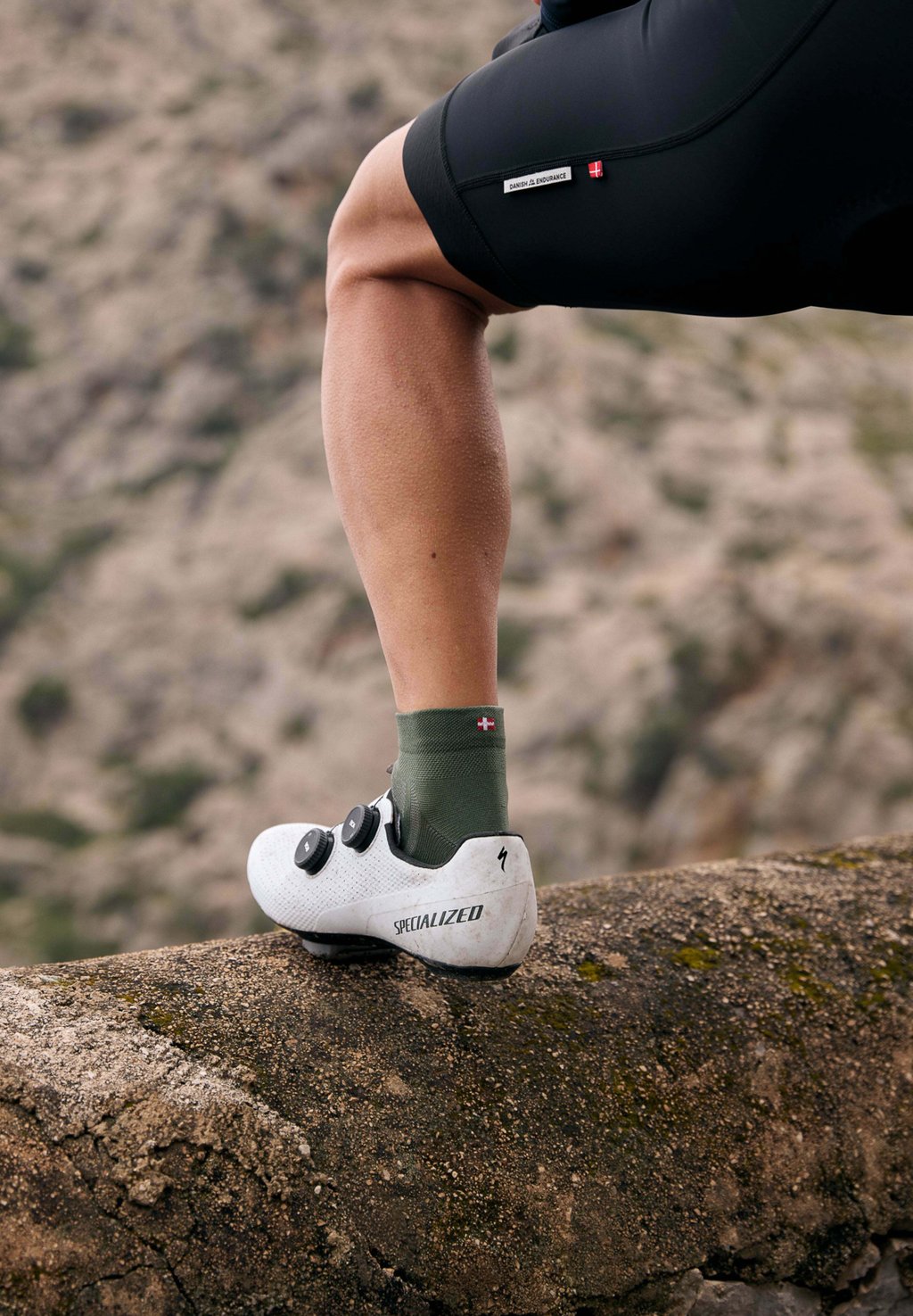 

Спортивные носки LOW-CUT SOCKS 3-PACK Danish Endurance, оливковый