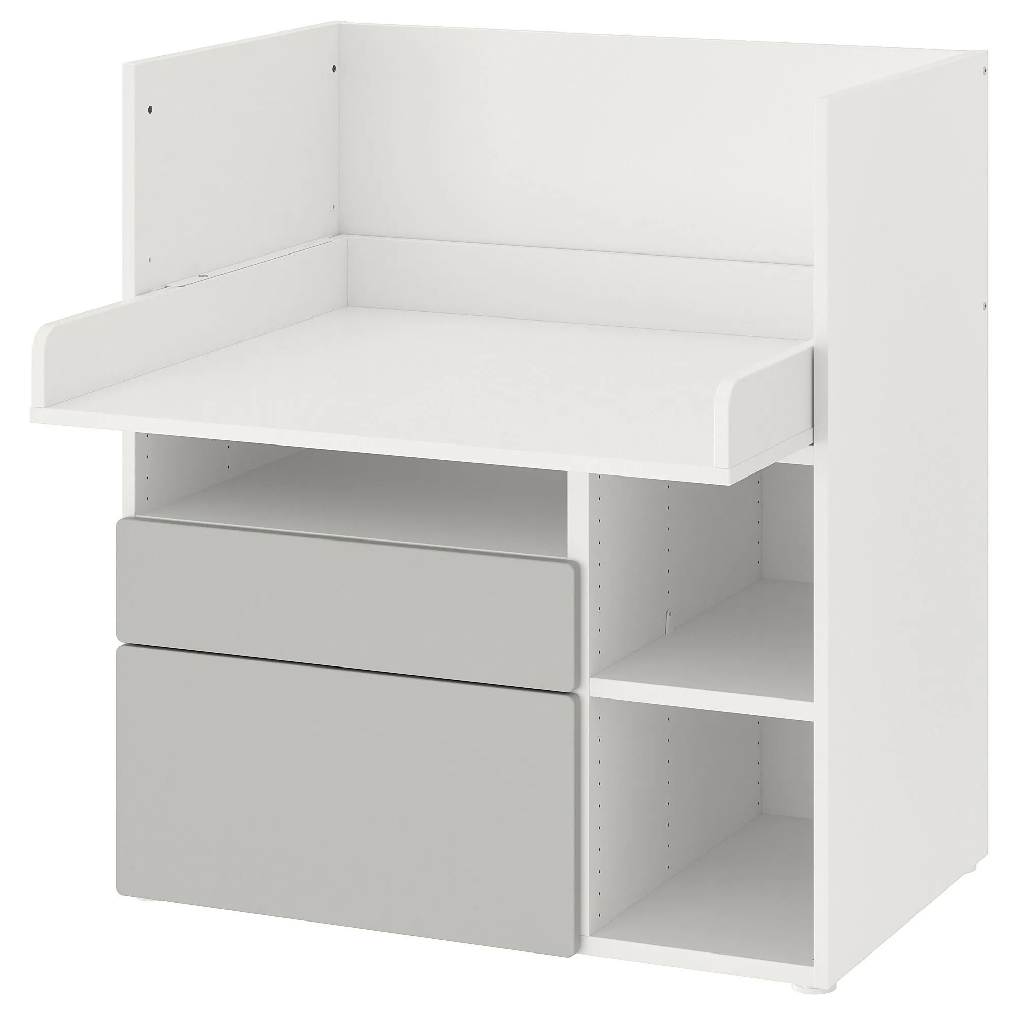 

Детский стол, белый/серый, 90x79x100 см, SMÅSTAD IKEA