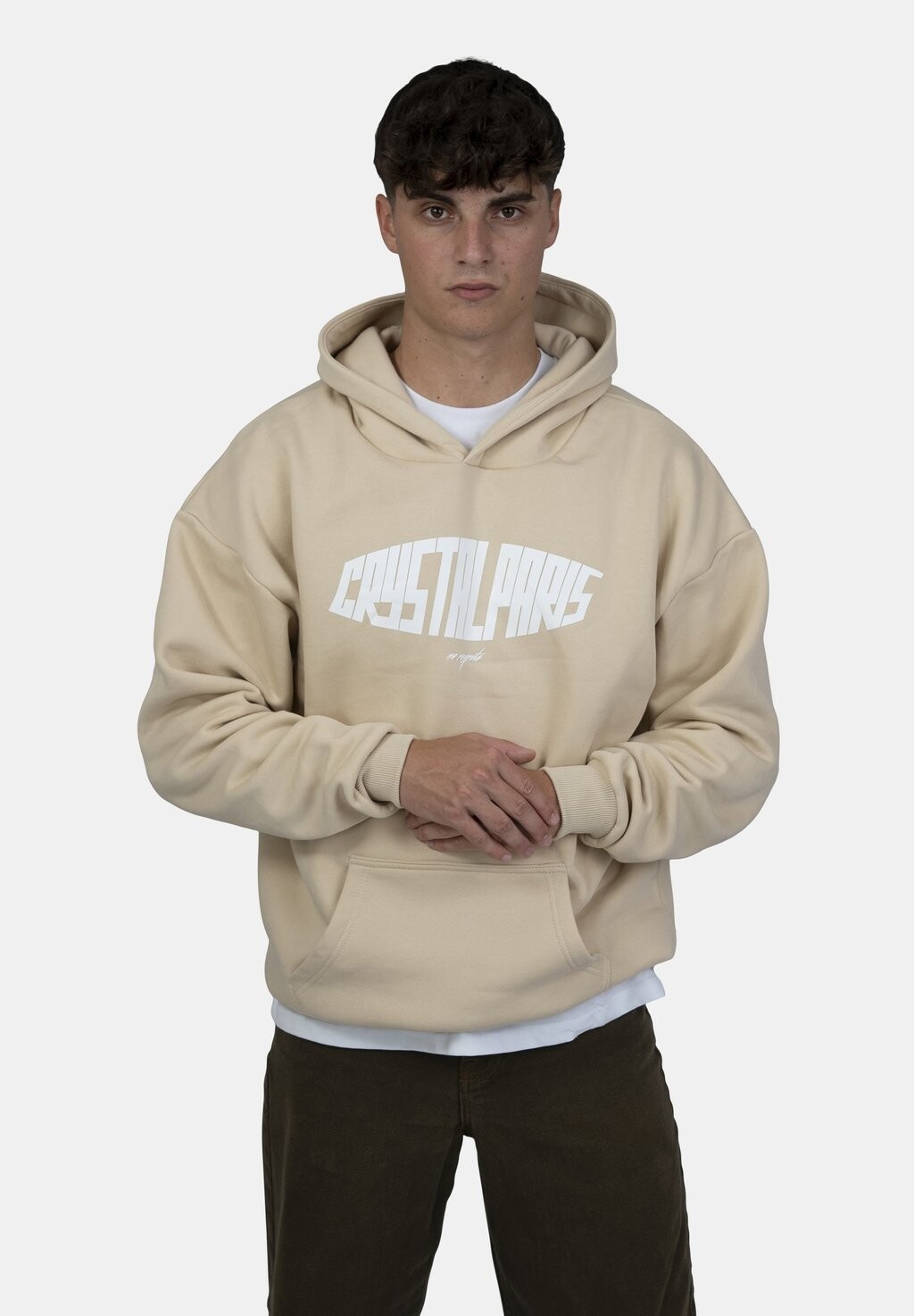 

Худи Hype CRYSTAL PARIS, цвет brown rice