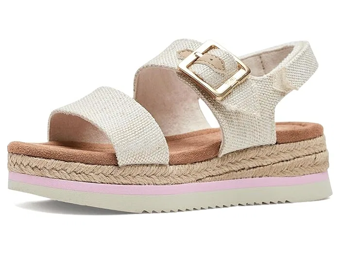 Босоножки на каблуке Giana TOMS Kids, Natural