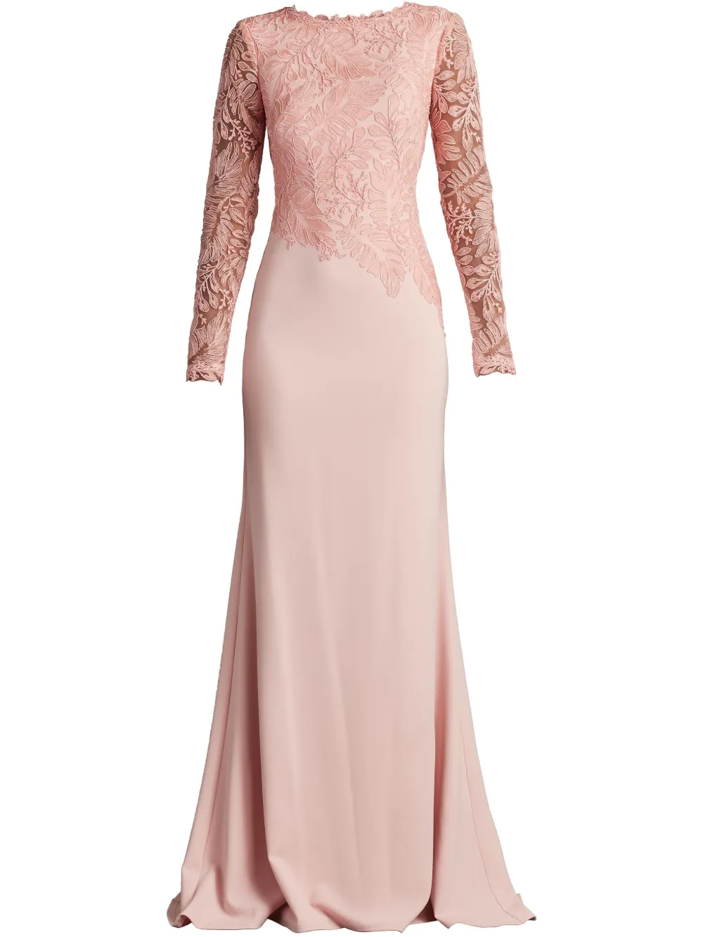 

Платье с длинными рукавами Tadashi Shoji, розовый