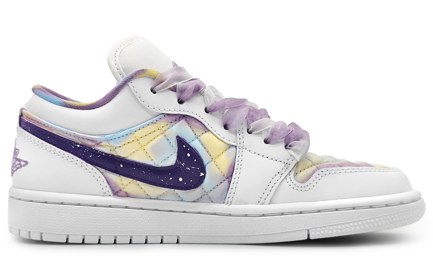 

Баскетбольные кроссовки Air 1 Vintage женские с низким верхом фиолетовые/желтые Jordan, Желтый, Баскетбольные кроссовки Air 1 Vintage женские с низким верхом фиолетовые/желтые Jordan
