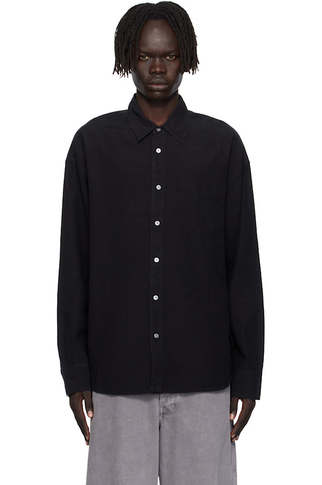 

Hope Черная рубашка свободного кроя