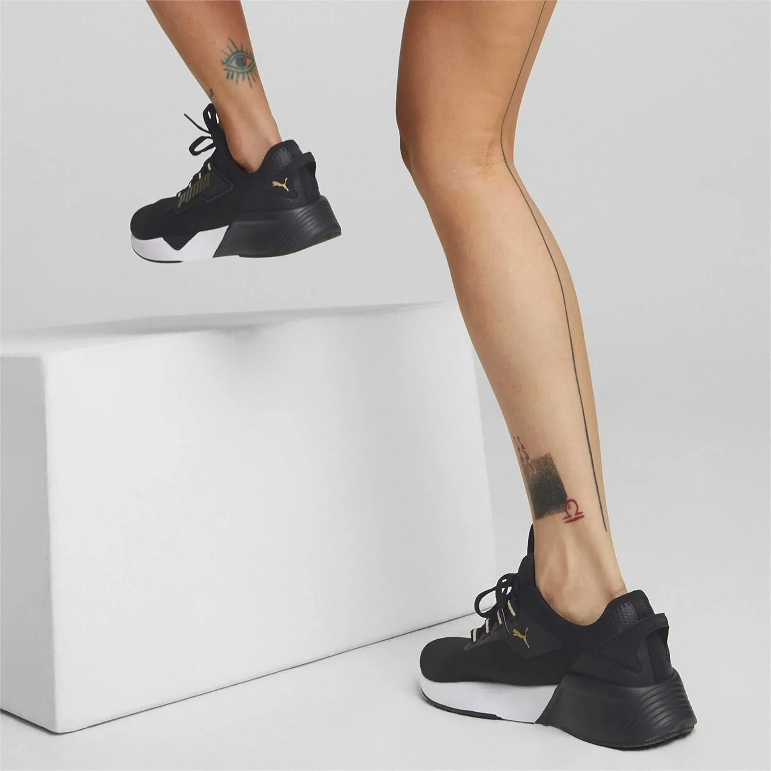 Детские беговые кроссовки Puma Unisex Retaliate 2Street, 2-Black — фото 3