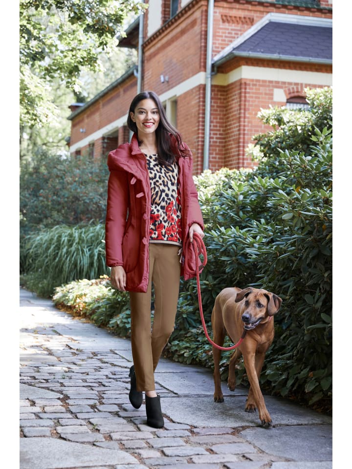 

Heine Парка бордового цвета