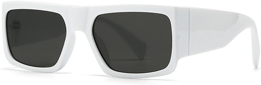 

Солнцезащитные очки с защитой от УФ-излучения UV400 — двухцветный градиент, подходят для женщин и мужчин, для бега и занятий спортом на открытом воздухе UYPTK, White Gray