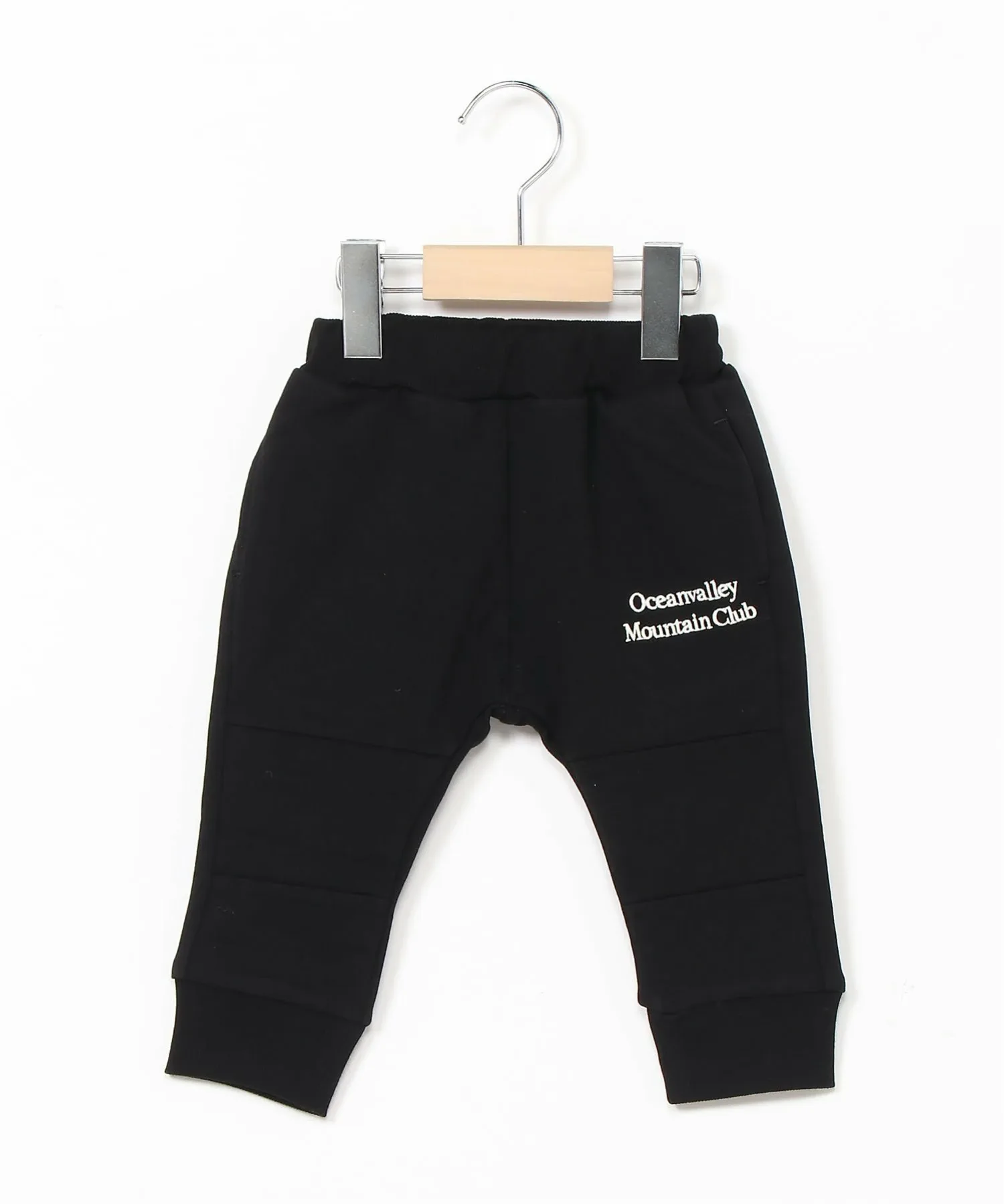 Спортивные брюки /(K) с ребристой отделкой до щиколотки Ocean&Ground, black
