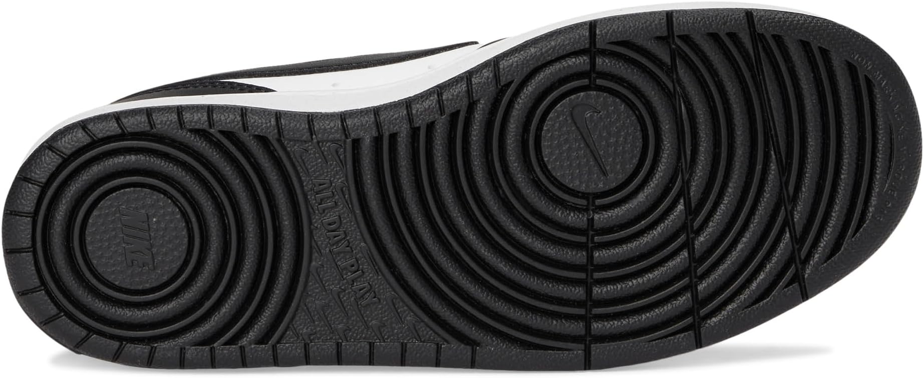 Кроссовки Nike Kids Court Borough Low Recraft, цвет White/Black — фото 3