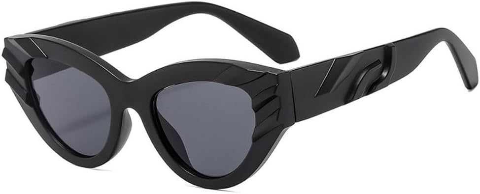 

Модные солнцезащитные очки «кошачий глаз» для женщин и мужчин, роскошные, с градиентными линзами, в винтажном повседневном стиле, с защитой от УФ-излучения UV400 TYUVIVO, C1