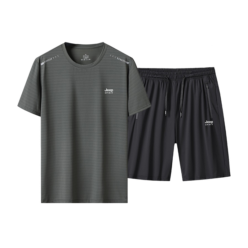 

Повседневный спортивный костюм мужской JEEP SPIRIT (белый+черный)