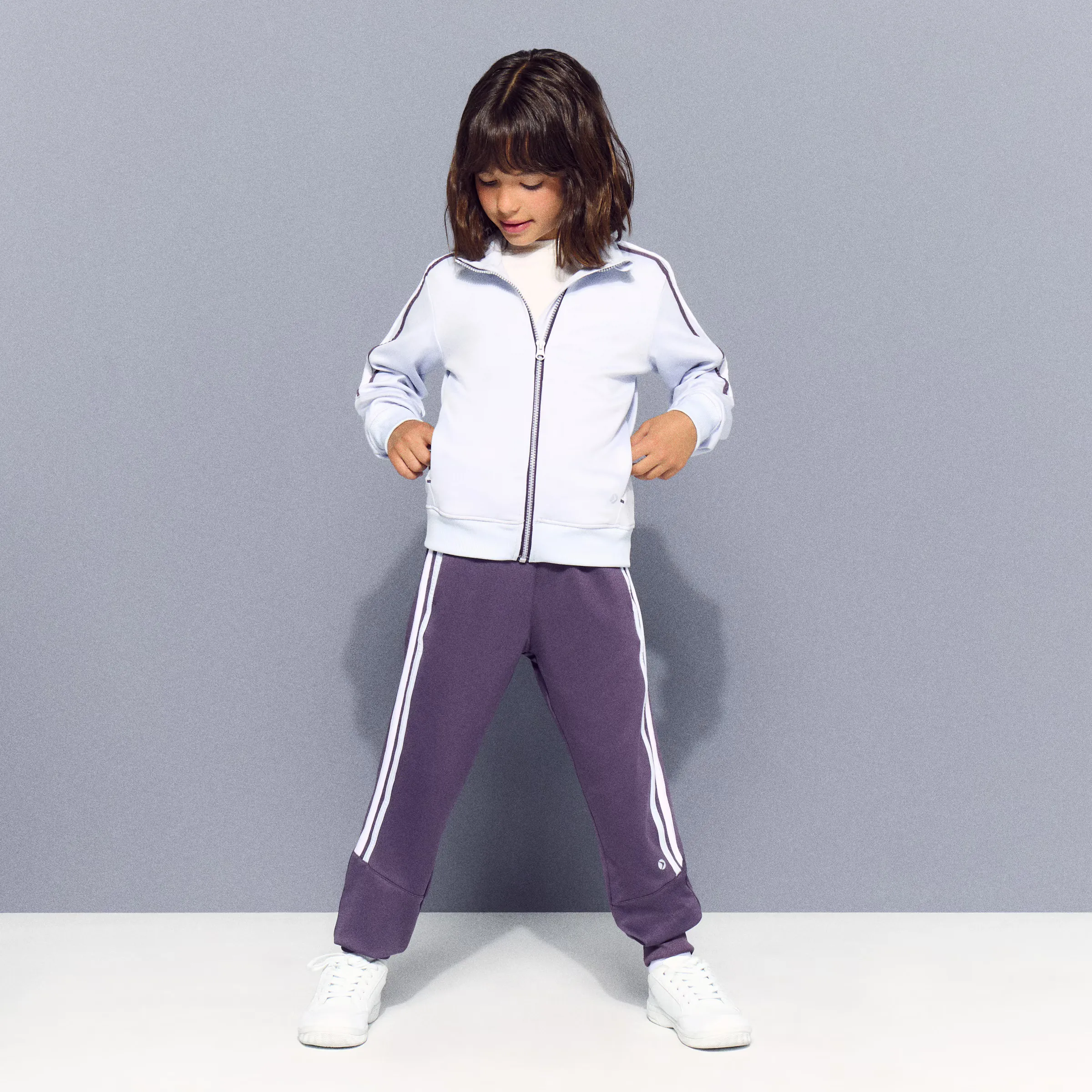 

Детский спортивный трикотажный костюм Boomerang для девочки Sportcasual, фиолетовый