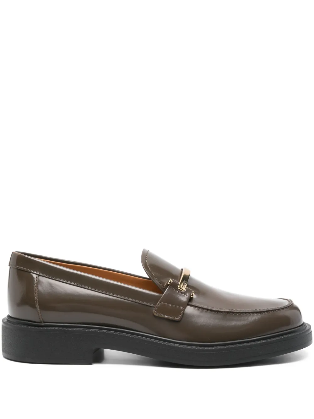 Декорированные лоферы Tod'S, коричневый