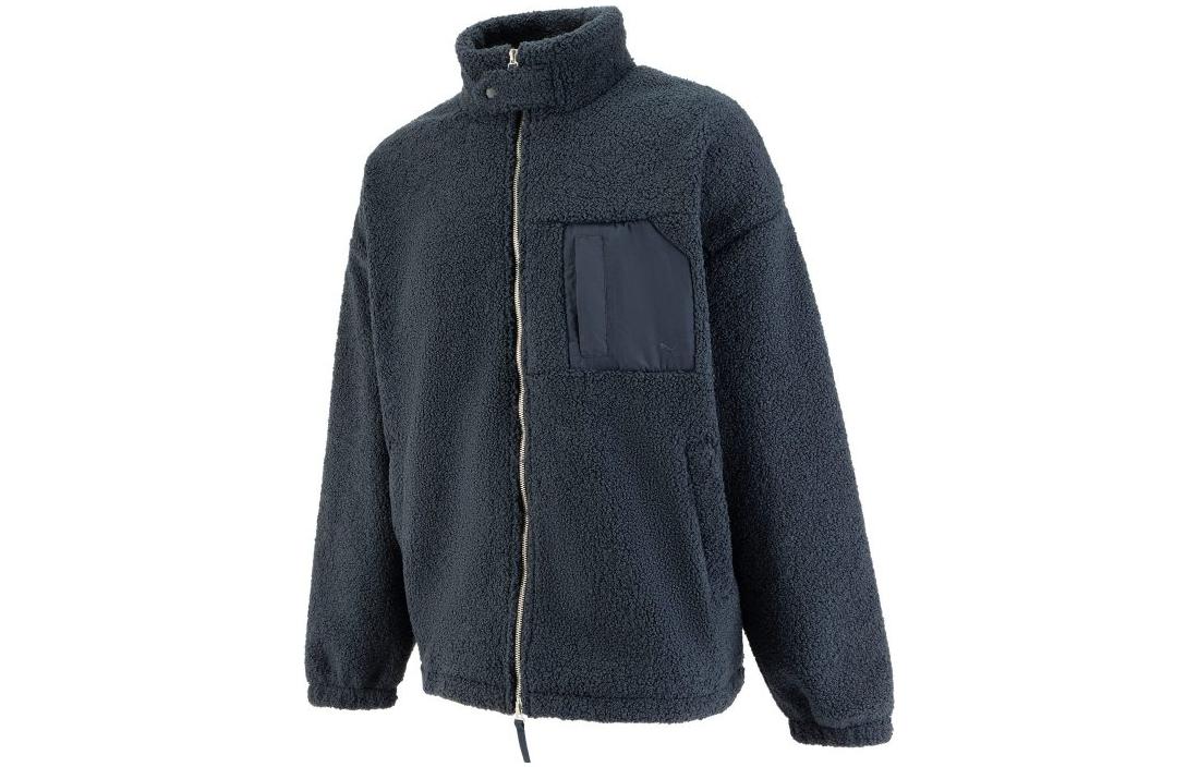 

PUMA Куртка MMQ Sherpa унисекс, черная, фиолетовая, Черный, PUMA Куртка MMQ Sherpa унисекс, черная, фиолетовая