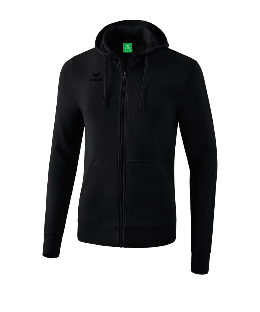 

Свитер с капюшоном на молнии ERIMA Athletic Zip-Up Hoodie, черный