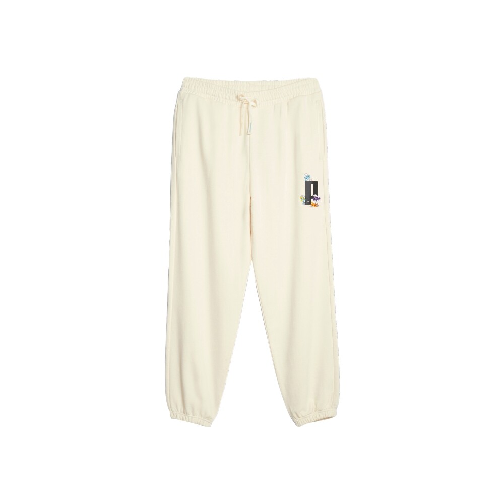 

Спортивные штаны X The Smurfs Tr Knit Sweatpants Men Natural Cotton-Len Color Puma, цвет Natural Cotton-linen Color