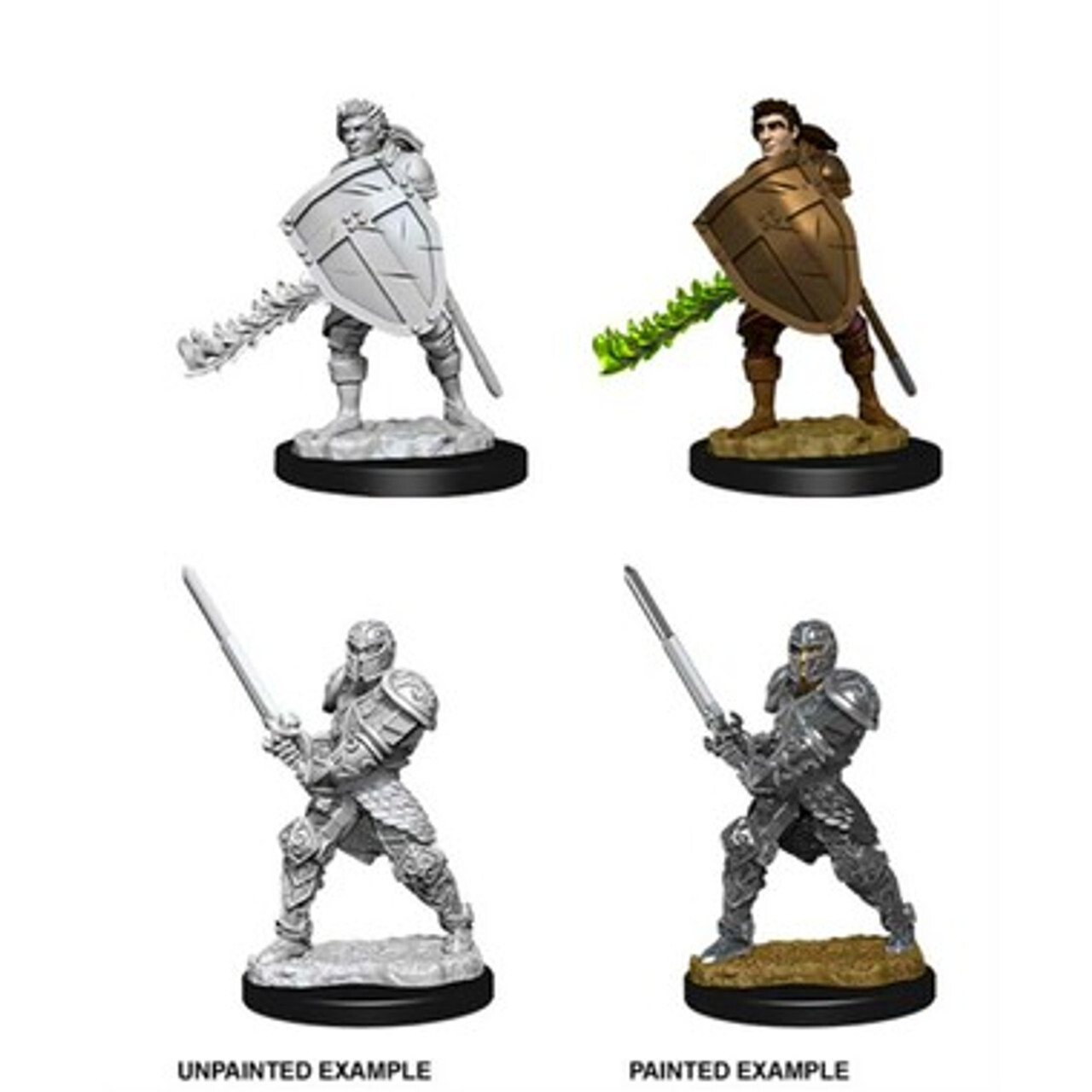 

Миниатюра Dungeons & Dragons: Nolzur's Marvelous Unpainted Miniatures - Male Human Fighter