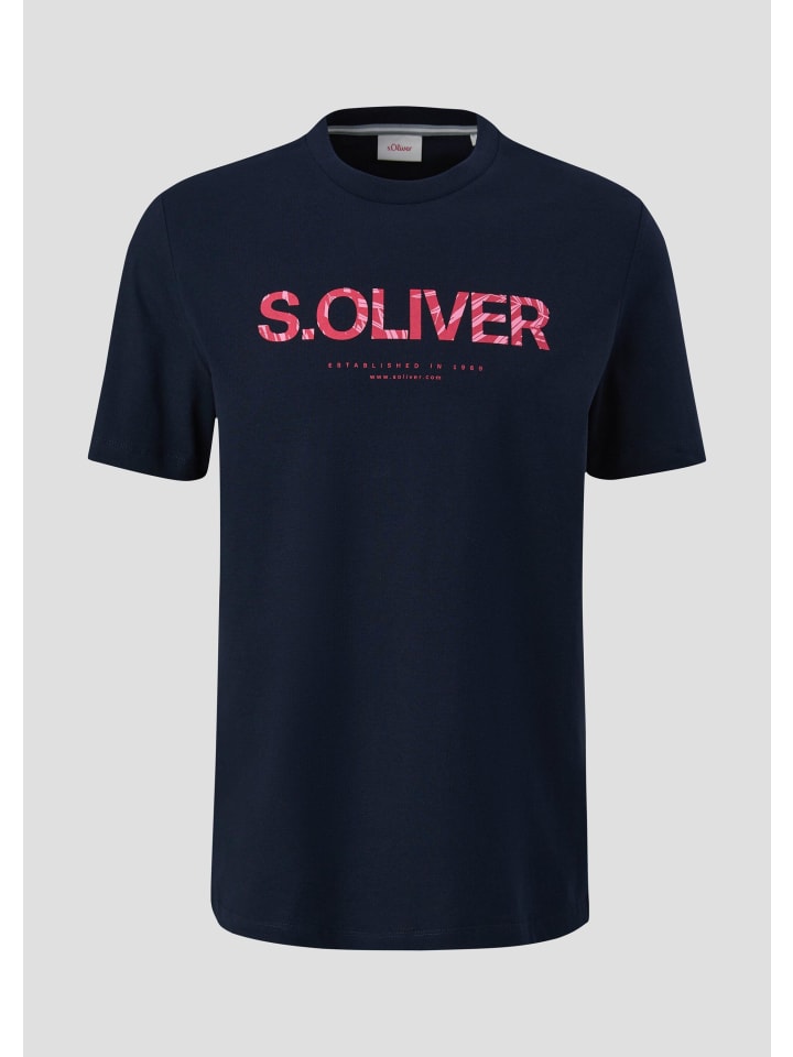 

Футболка цвета 59D0_navy s.Oliver, Синий, Футболка цвета 59D0_navy s.Oliver