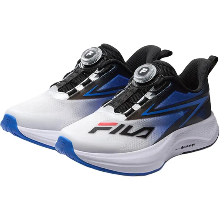 FILA KIDS Кроссовки для бега low top performance fph fabric rebound slip resistant abrasion resistant support черные белые — фото 4