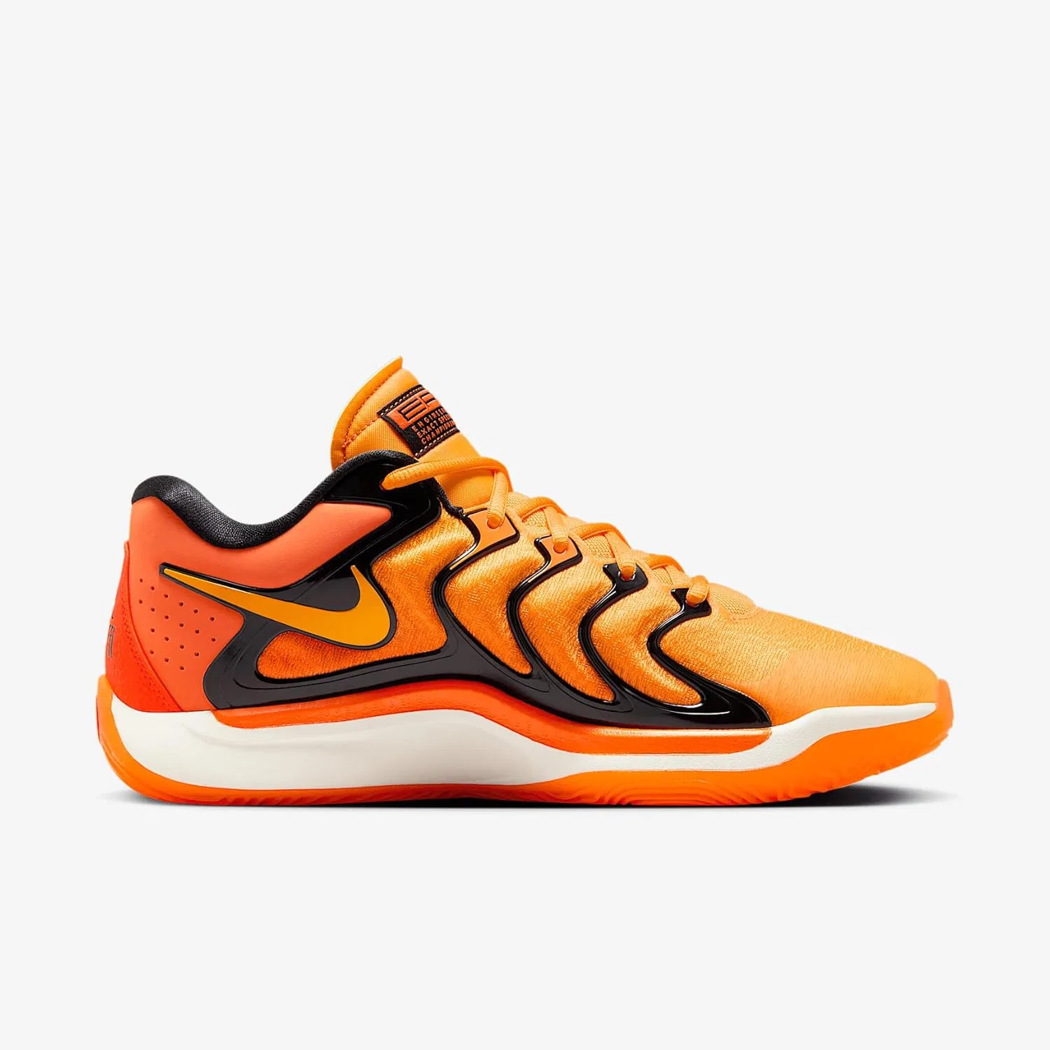 Мужские баскетбольные кроссовки Nike Kevin Durant 17, Safety Orange Total Orange Black Sundial — фото 3