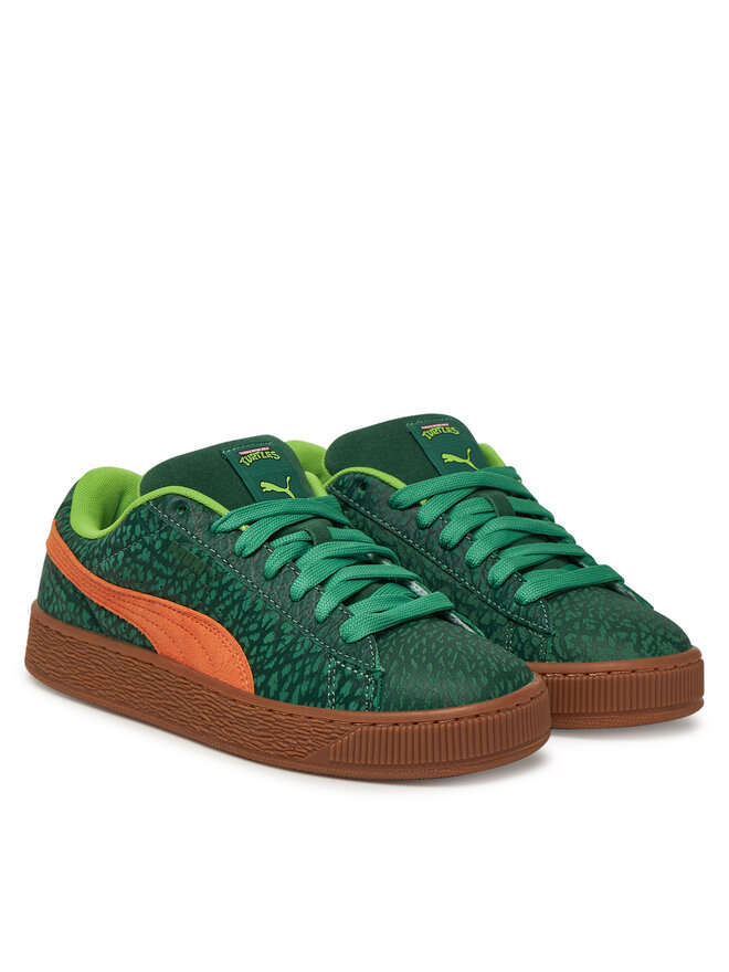 Кроссовки Suede Xl Tmnt Jr 401427 01 Puma, зеленый — фото 2