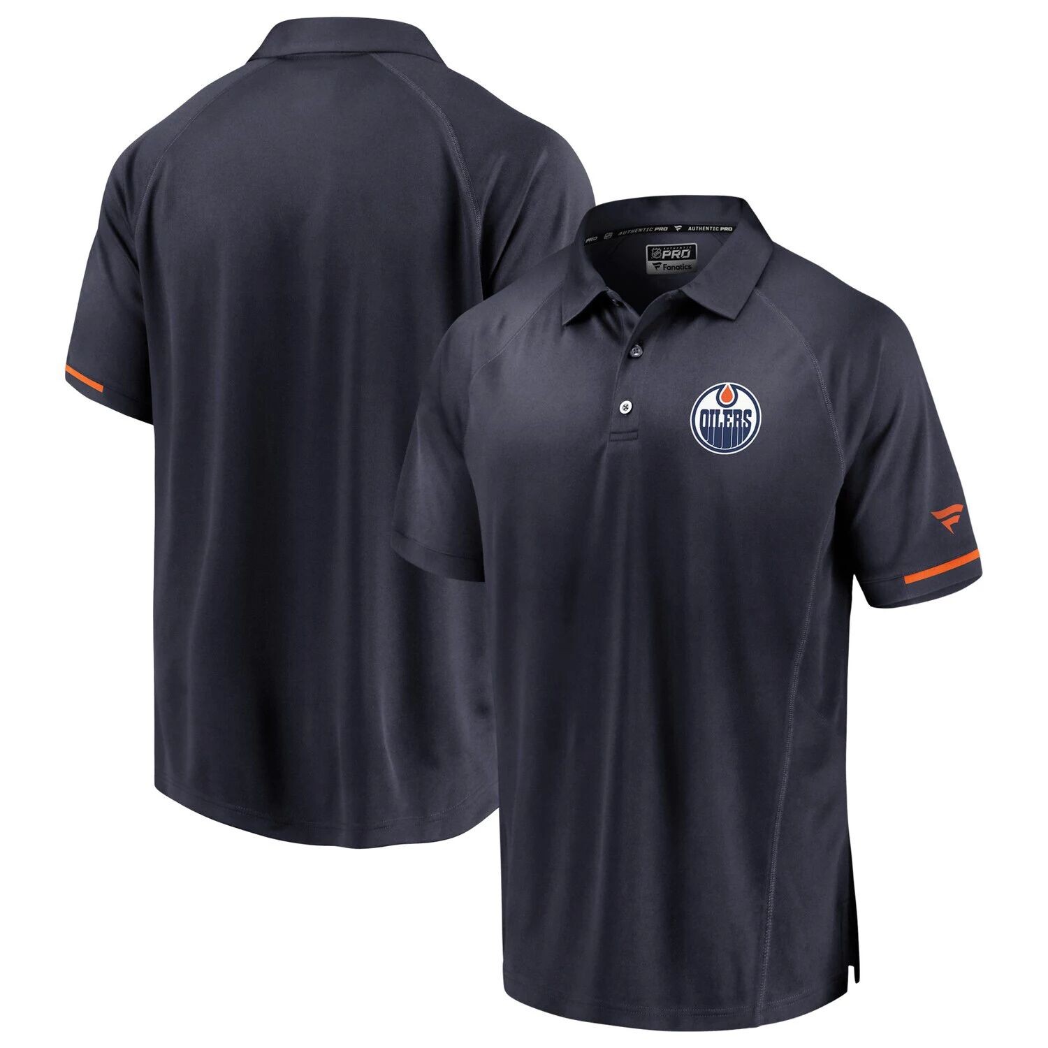 

Мужская футболка Fanatics темно-синего цвета с логотипом Edmonton Oilers Authentic Pro Rinkside Polo, Синий, Мужская футболка Fanatics темно-синего цвета с логотипом Edmonton Oilers Authentic Pro Rinkside Polo