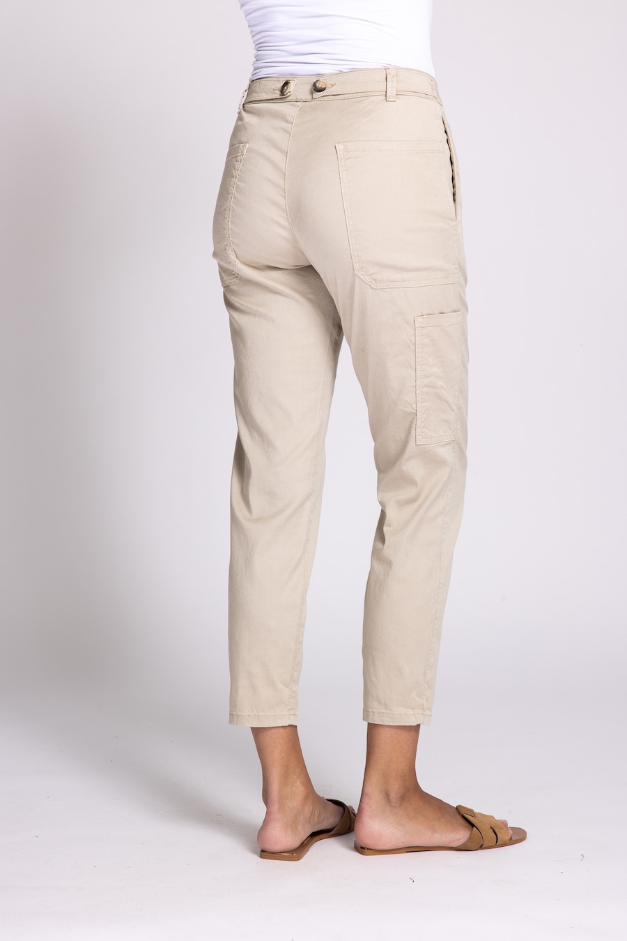 

Обычные брюки Zhrill, кремовый