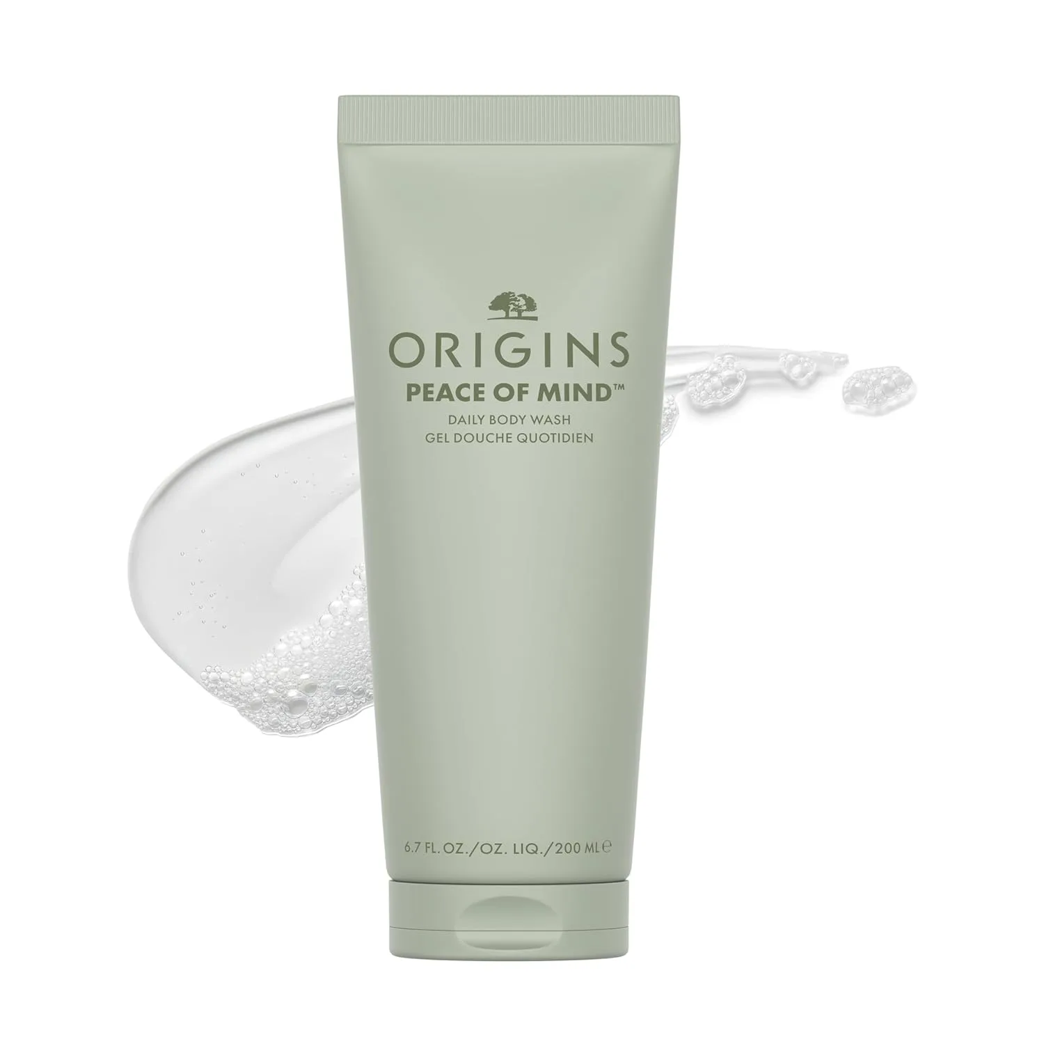 Гель для душа Origins Peace of Mind Daily Body Wash | Очищает кожу и пробуждает ваши чувства | С нашим фирменным ароматом мяты перечной, базилика и эвкалипта, 190 мл