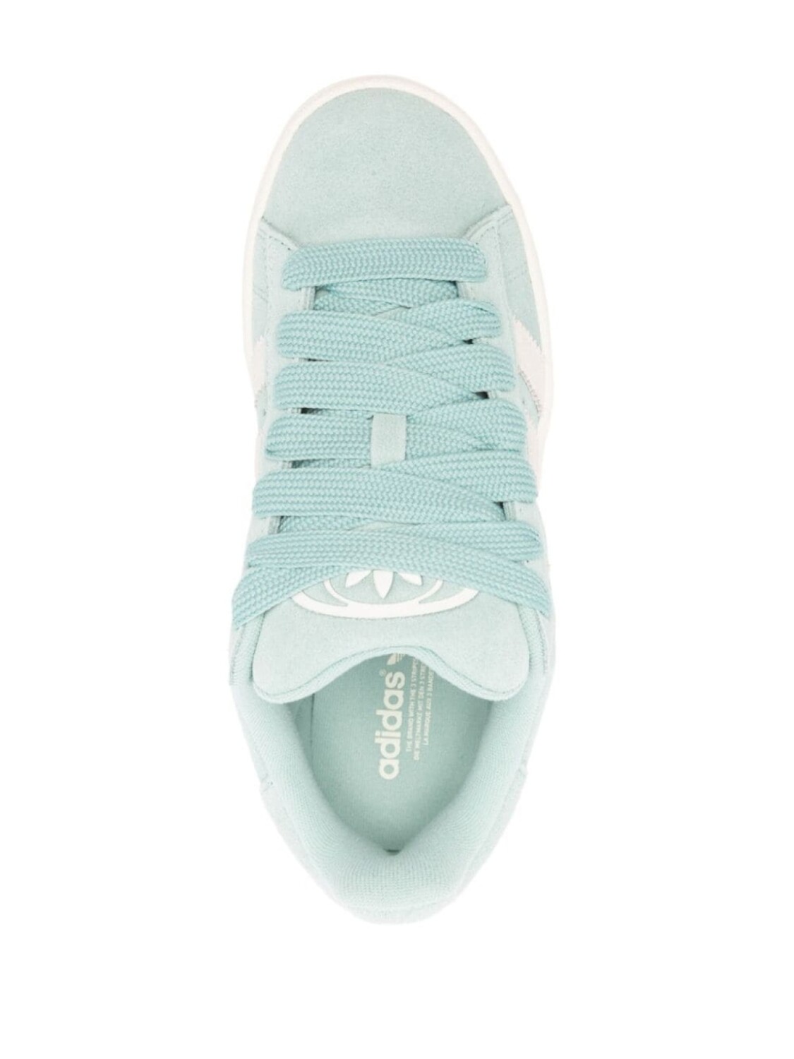Adidas замшевые кроссовки adidas Campus 00-х, зеленый — фото 4
