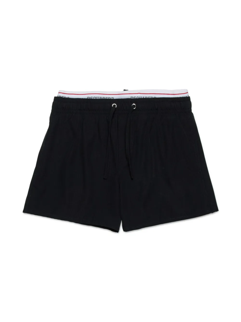 

Плавки-шорты с логотипом DSQUARED2 KIDS, черный