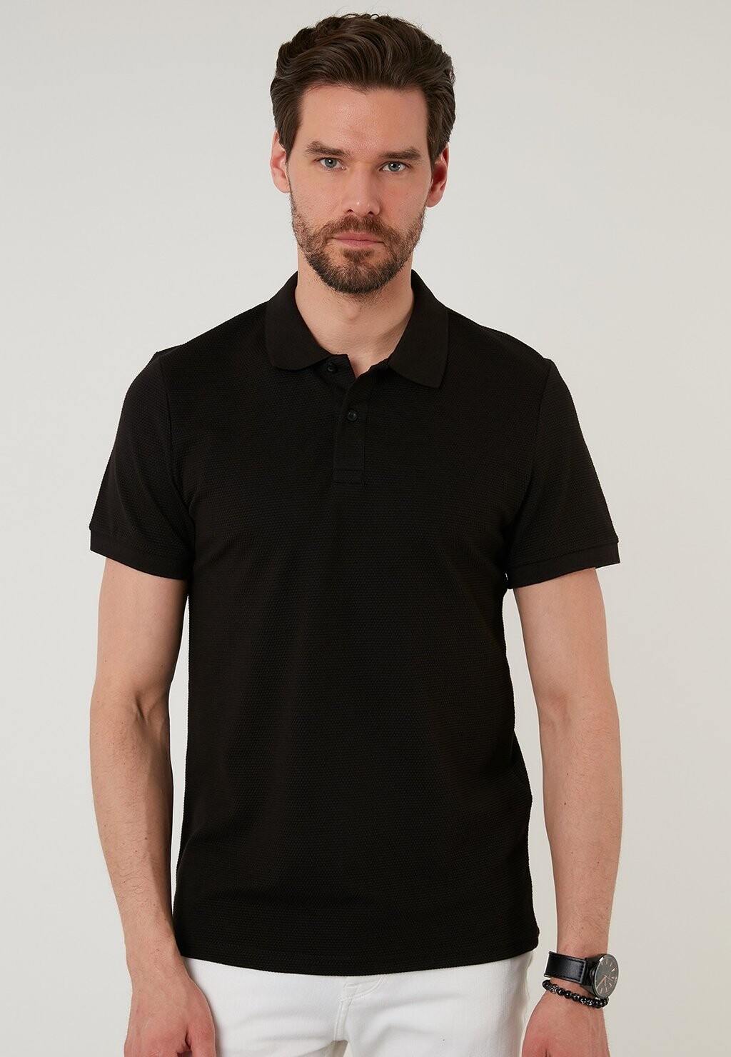 

Рубашка-поло REGULAR FIT Buratti, цвет black