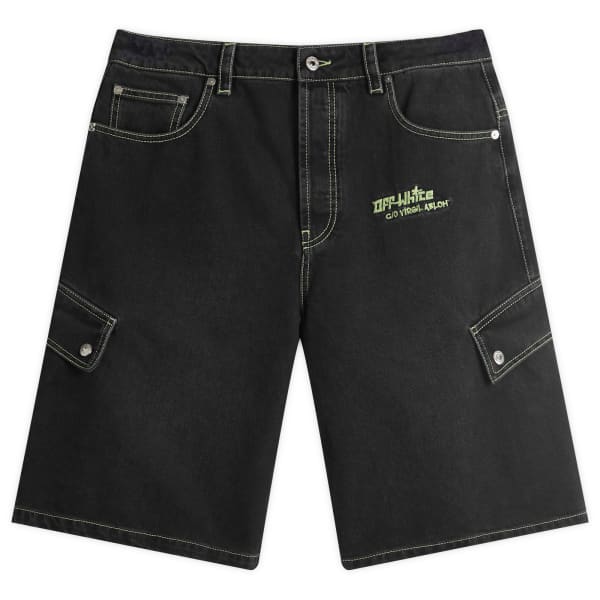 

Шорты-Карго Off denim Safari Off-White, черный