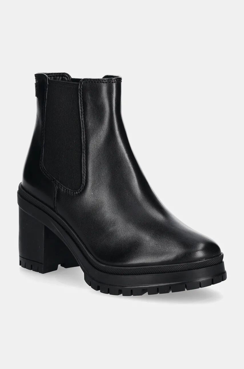 Кожаные ботинки челси Lauren Ralph Lauren Cailie, черный